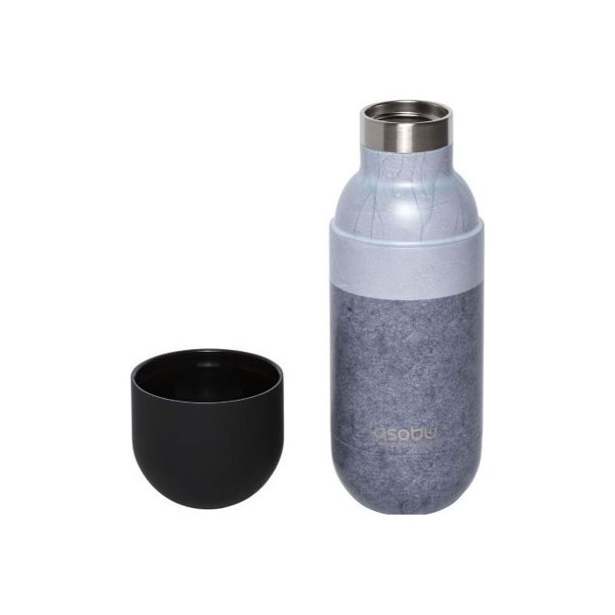 ASOBU ASBV30CC Orb Termos Acciaio Inox 420 ml Effetto Cemento colore Grigio