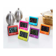 Lit Gas LIT-DIGY-CDU DIGY Timer CDU 12 Pezzi con Display Digitale Retro Magnetico e Supporto da Tavolo 3 Colori Diversi (4 Unita' per Colore) Alimentazione a Batteria AAA colore Multicolore