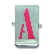 VBW 6567 Stampi Zinco Alfabeto 30mm