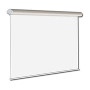 Oray ORCF1B1180180 Cineflex Pro Schermo Motorizzato 180x180 cm Rapporto 1:1 Superficie Bianco Opaco Lavabile Ignifuga colore Bianco