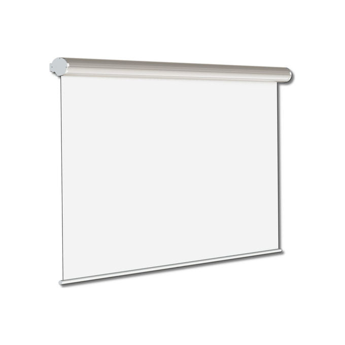 ITB ORCF1B1200200 Cineflex Pro Schermo Motorizzato 1:1 200x200 cm Superficie Bianco Opaco Lavabile Ignifugo colore Bianco