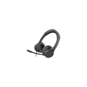 Adj Cuffia con Microfono Usb Ring Black con Controller Volume su Cavo