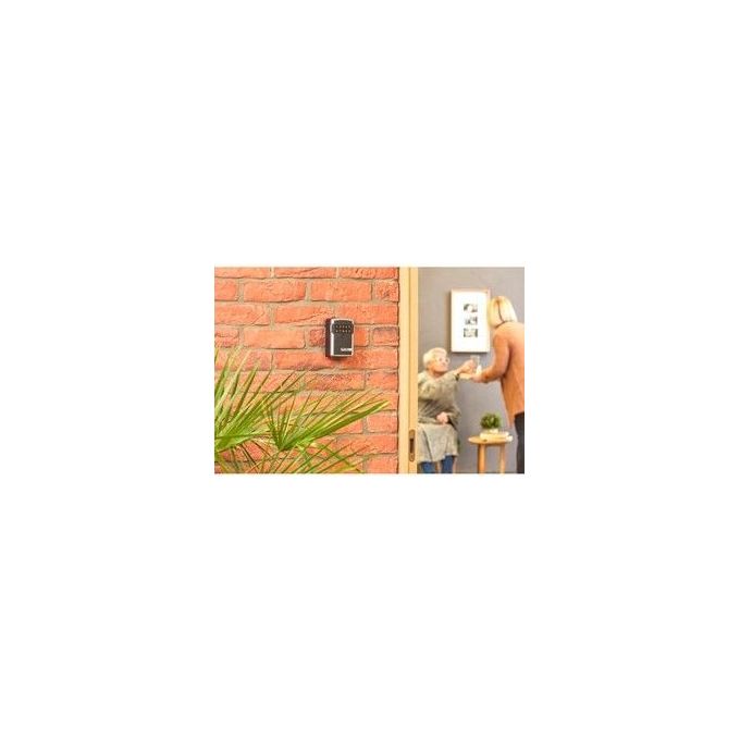 Master Lock 5441EURD Portachiavi di Sicurezza Bluetooth Nero-Grigio