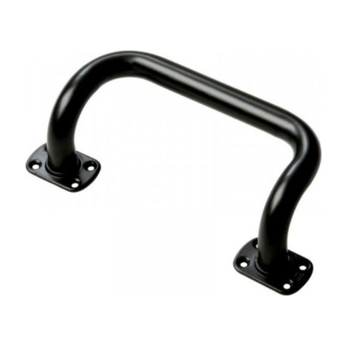 Comunello 678G Maniglione Tubolare Zancato per Portoni e Cancelli Acciaio Diametro 28 mm Lunghezza 280 mm colore Nero