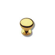 Ghidini 744771001 Pomolo Ottone Lucido Milena Q8x70