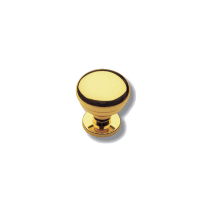 Ghidini 744771001 Pomolo Ottone Lucido Milena Q8x70