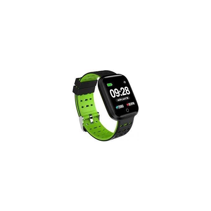 Lenovo E1 MAX Smartwatch Display 1,69'' Bluetooth 5.1 IP68 Frequenza Cardiaca Pressione Ossigeno Temperatura Android iOS colore Nero