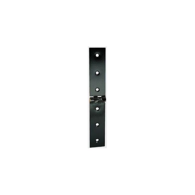 Vigor-Blinky Cerniere Ase Verniciate Nere 12 Pezzi 220mm