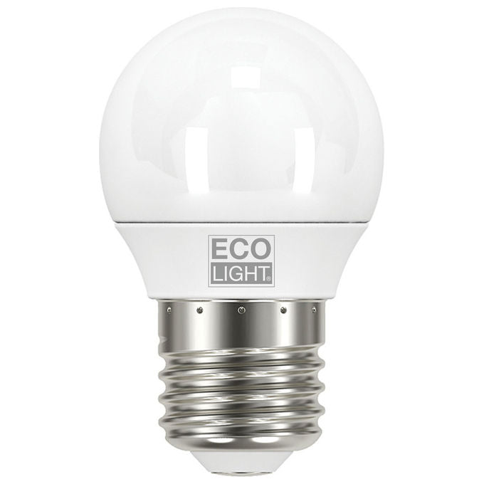 Bisonte Lampadina Led Sfera E27 8W=60W 806lm 6400k