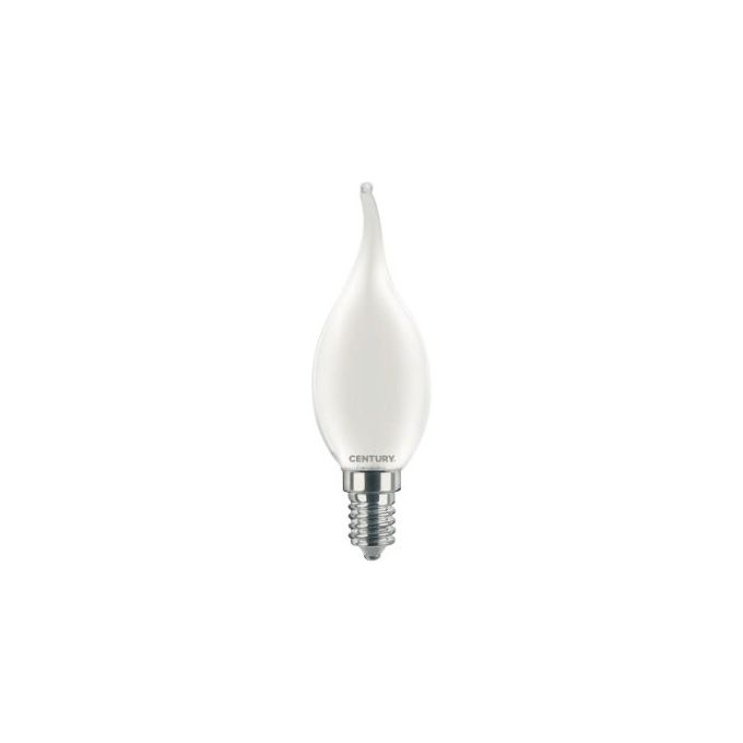 Century Lampadina Led Saten Fiamma E14 4W 470lm 4000k