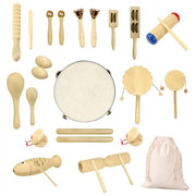 L. F. LT-13 Kit Percussioni Didattico Strumenti a Percussione per Bambini e Scuole