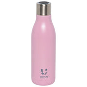 Asobu UV-Light Bottle Pink 0.5 Litri