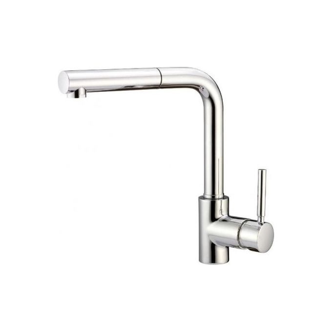 Crolla Harry ES 7740 NO Miscelatore Cucina con Doccetta estraibile Rubinetto Mono Splitcomando colore Nero Opaco