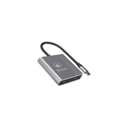 Atlantis A04-TC_2HDMI+ Adattatore USB-C a Dual HDMI Risoluzione 1920x1080@60Hz con Porta USB 3.0 e PD Pass-Through colore Grigio