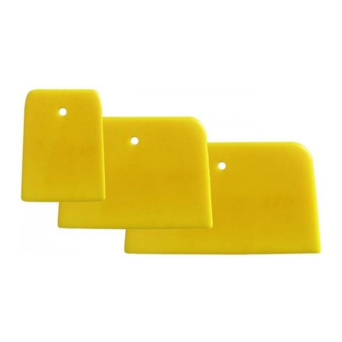 Vigor-Blinky Spatole Flessibili in Gomma Set 3 Pezzi Assortite
