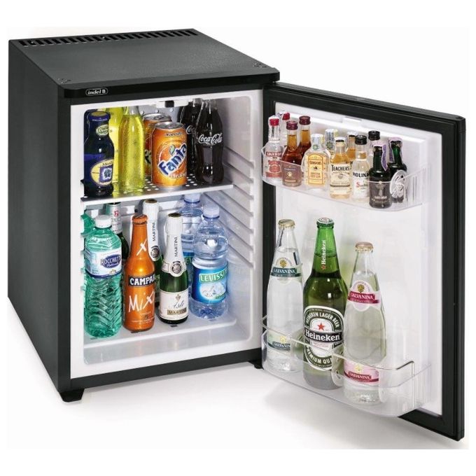 Indel B K40 ECOSMART Minibar a Compressore 40 L Classe C 38 dB Sistema Smart LED (55x40x47 cm) colore Antracite