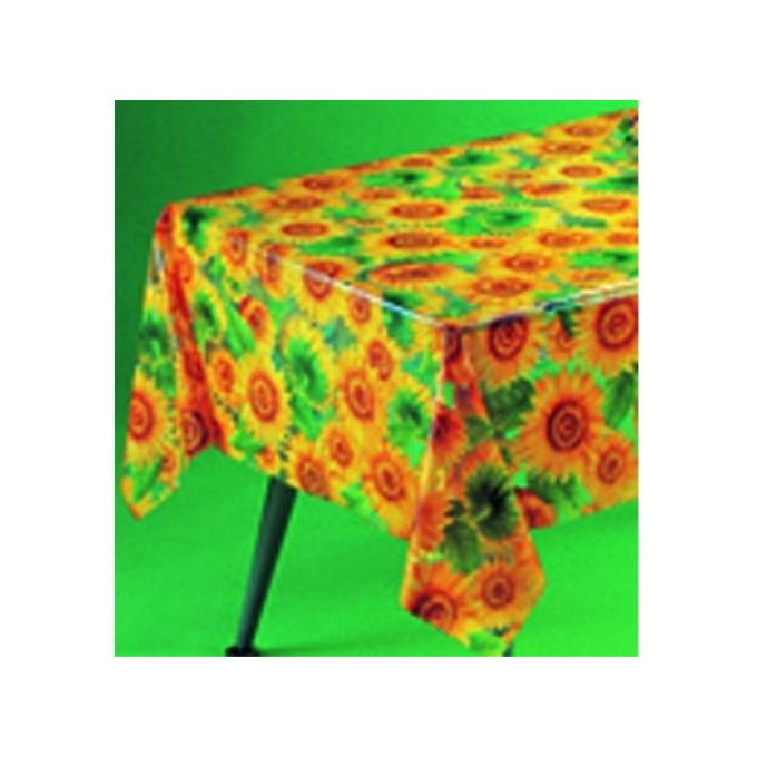 Blinky Tovaglia Trasparente Girasoli Fantasia 1.2x30mt
