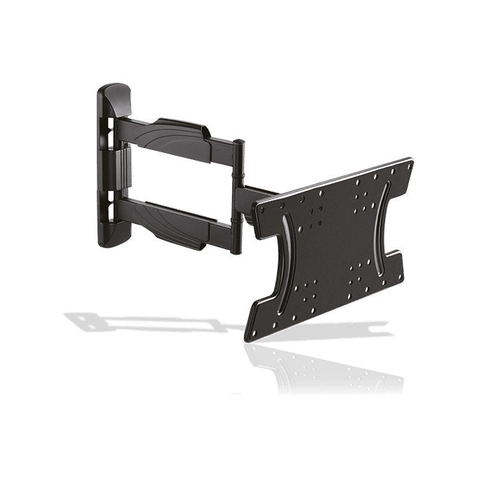 G.B.S. Elettronica JL42867 Supporto TV Orientabile e Inclinabile 32 65 Pollici Fino a 30 Kg Rotazione ±90° VESA 100x100 400x200 colore Nero