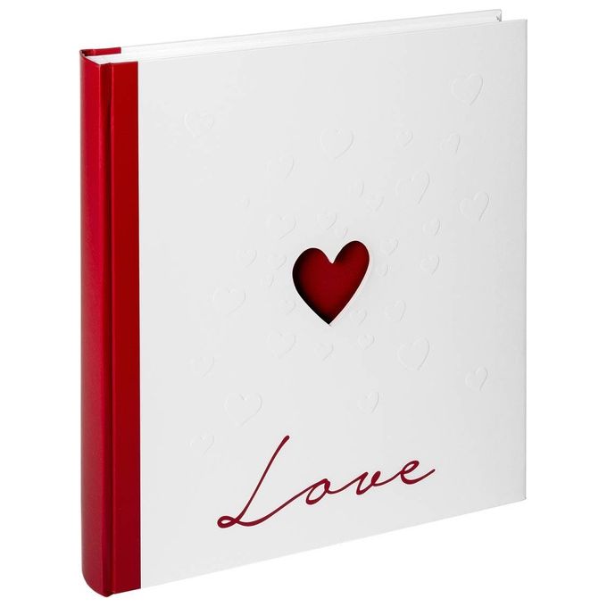 Walther Album Fotografico Love 28x30.5cm 50 Pagine Bianche