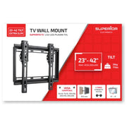Superior Electronics Staffa Tv 23''-42'' Tilt Extra Slim 35Kg