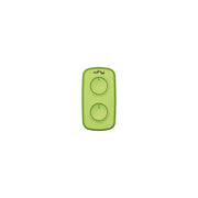 Sice 4791037 WHY LITE MINI NOA Telecomando Universale 2 Canali 433.92 MHz Codice Fisso Rolling Code colore Verde Acido