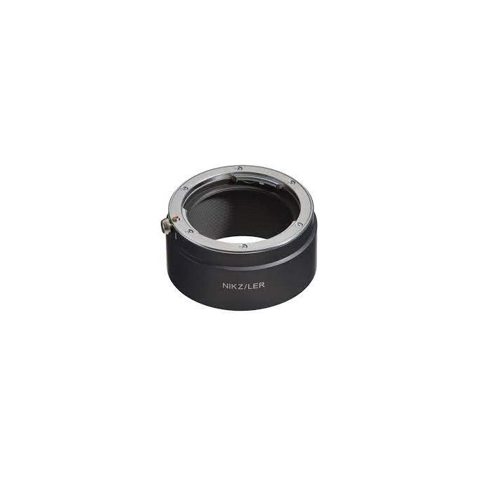 Novoflex NIKZ-LER Adattatore per Obiettivo Leica R su Fotocamera Nikon Z Messa a Fuoco Manuale fino all'Infinito Senza Trasmissione Dati colore Nero