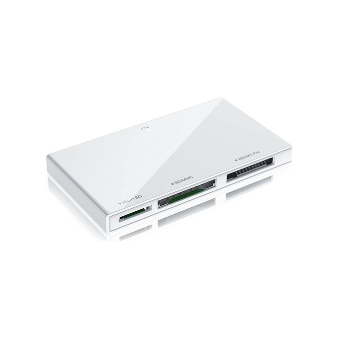 Oem Card Reader Esterno Usb2.0 All-in-one Bianco