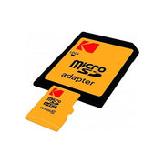 Kodak EKMSDM16GHC10CK microSDHC 16 GB Class 10 Extra Performance con Adattatore SD colore Giallo