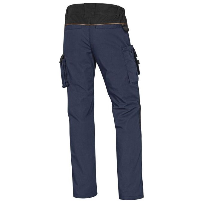 Delta Plus MCPA2MNPT Mach2 Corporate Pantaloni da Lavoro Ripstop 260 g-m² 13 Tasche colore Blu Navy Nero