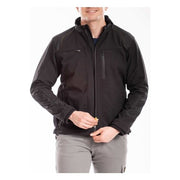 Rica Lewis 5430530 Giubbotto Softshell Uomo Cappuccio Staccabile Fodera in Pile 96% Poliestere 4% Elastan 310 g colore Nero