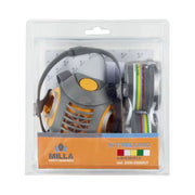 Milla 2000-2591 Vulcano Maschera Respiratoria Bifiltro Kit Spray Paint Filtri A1P2 R Attacco Baionetta EN 140 14387 143