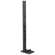 Xavax 00181562 Supporto Organizer per Aspirapolvere Senza Fili in Alluminio 29,5x22x128 cm colore Nero
