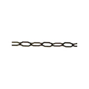 Vigor-Blinky 138869 Catena per Lampadari Filo Quadro Bronzata 50 cm Maglia 40x17 mm Spessore 2,7 mm colore Bronzato
