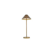 Kelu' 8023389766352 Liberty Lampada da Tavolo Portatile LED 3W 3000K IP54 USB-C Ricaricabile colore Bronzo