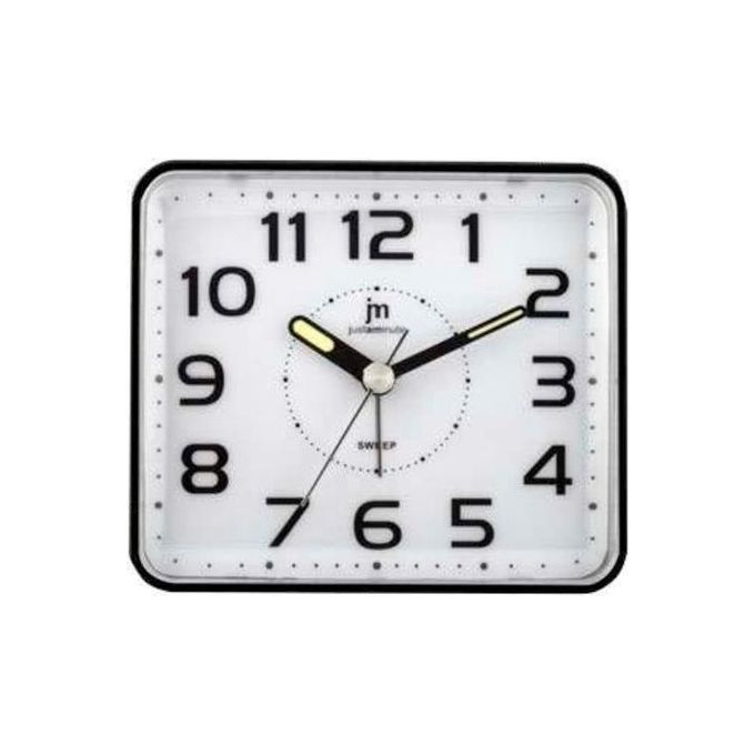 JM Sveglia JA-7081N con Funzione Snooze e Design Elegante in Nero
