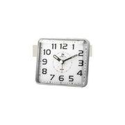 JM Sveglia Ja-7081b con funzione snooze design Bianco per un risveglio pratico e funzionale