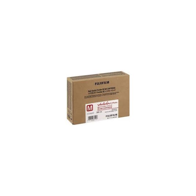 Fujifilm 16562919 DE100 Cartuccia di Inchiostro 200 ml Magenta colore Magenta