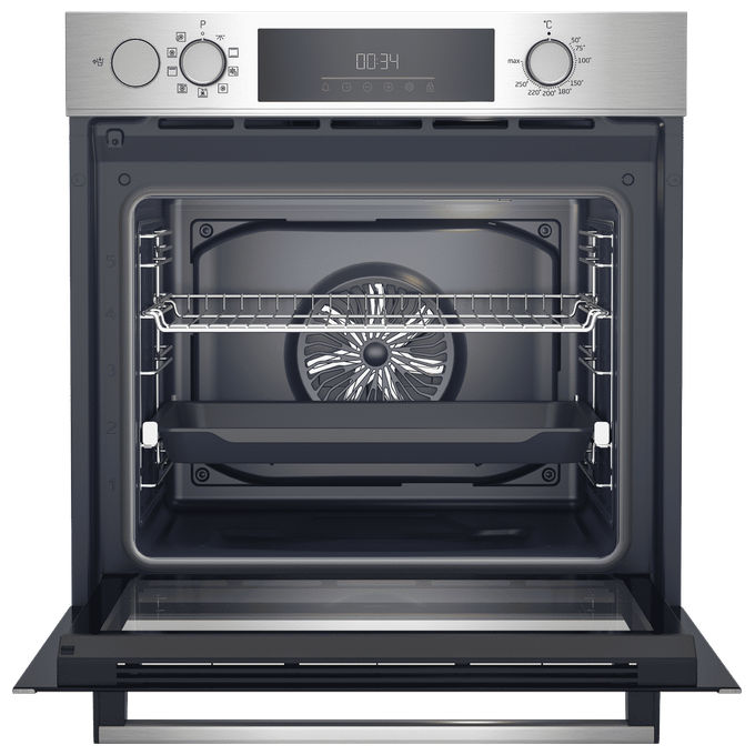 Beko 7757883879 Beyond Forno da incasso Multifunzione a Vapore 72 L Classe A+ SteamAssist AeroPerfect (59.4x59.5x56.7 cm) colore Acciaio inox