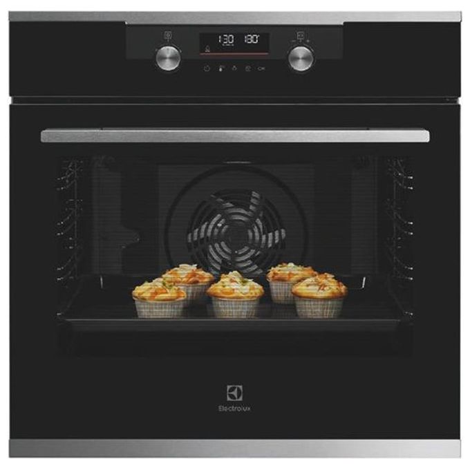 Electrolux KODDP66X SurroundCook 500 Forno da incasso Elettrico Multifunzione 72 L Classe A+ Pirolitico SteamBake 45 Programmi (59x60x57 cm) colore Nero