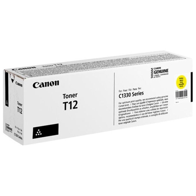 Canon 5095C006 T12 Y Toner Originale 5300 pagine colore Giallo