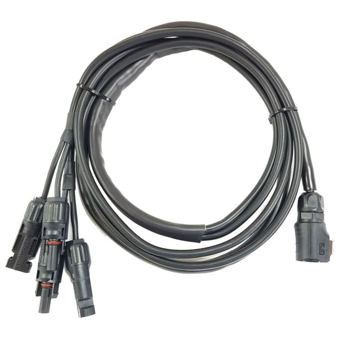 BandW EC-MC4-Y BandW Energy Case Connect Cavo di Connessione Y per Due Pannelli Solari 2 m colore Nero