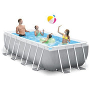Intex 26788 Piscina Rettangolare Grigio 6.836 litri 400x200x100 cm