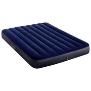 Intex 64758 Classic Downy Materasso Gonfiabile Piazza e Mezza Fiber Tech 137x191x25 cm
