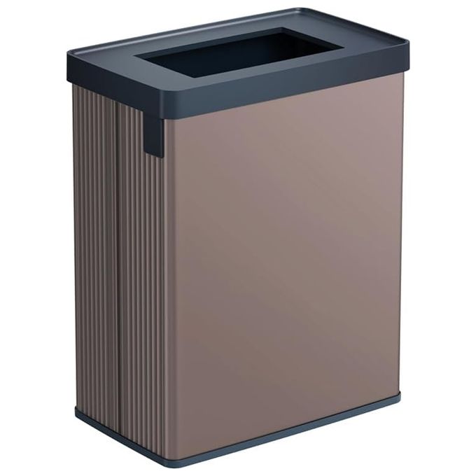 Keter K261013KC73KK Verto Recycle Pattumiera Raccolta Differenziata 54 L Doppio Scomparto colore Rosa Perla