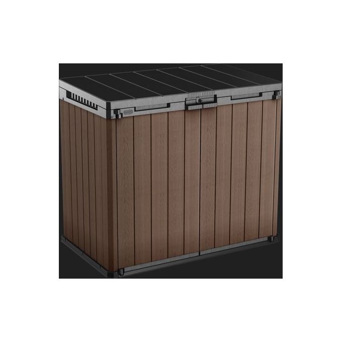 Keter K259119 Store It Out Darwin Box Porta Attrezzi da Giardino 1150 L 140x80x120 cm colore Marrone