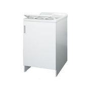 Negrari 7006AK Lavatoio in Nobilitato con Vasca in Resina Resistente agli Acidi Kit di Montaggio Incluso colore Bianco