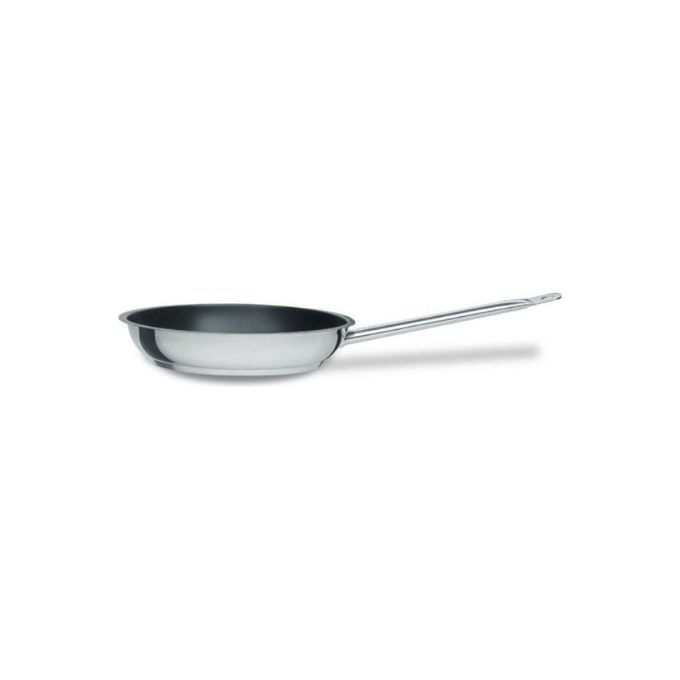 ILSA 15090240ICV Serie 1500 Padella in Acciaio Inox 18-10 con Rivestimento Antiaderente Diametro 24 cm Altezza 5 cm Adatta per Induzione colore Acciaio