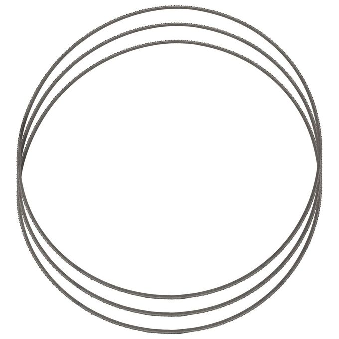 Einhell 4506160 Set di 3 Nastri per Sega a Nastro 1141 x 13 mm per TE-MB 18-127 U Li e TE-MB 18-127 Li colore Nero