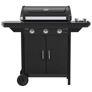 Campingaz 2181063 Barbecue Gas Compact 3 EXS Prodotto robusto e durevole Tecnologia di ultima generazione colore Nero