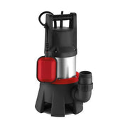 Excel 11157 Elettropompa sommersa ABS e acciaio inox per acque torbide 1300 W portata 416 l-min prevalenza 11 m particelle fino a 40 mm cavo 10 m colore Nero